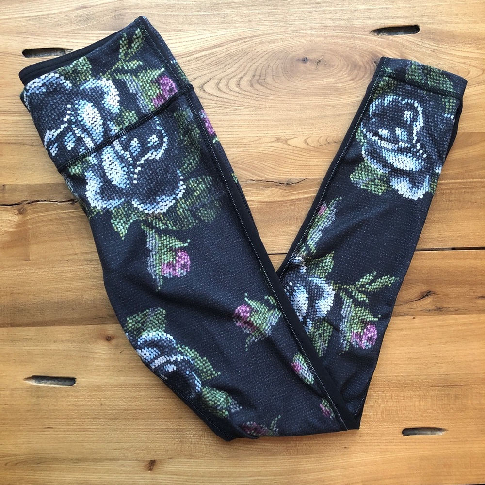 Lululemon Wunder Under Pant *Full-On Luon Garden - Picture 6 of 13